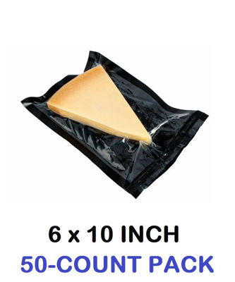 Picture of (6 x 10 Inch) Black-backed Vacuum Chamber Pouch (50-COUNT)