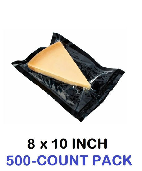 Picture of (8 x 10 Inch) Black-backed Vacuum Chamber Pouch (500-COUNT)