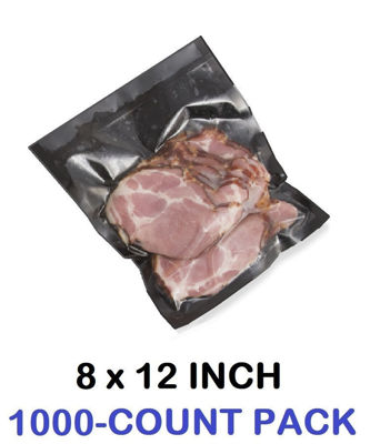 Picture of (8 x 12 Inch) Black-backed Vacuum Chamber Pouch (1000-COUNT)