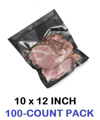 Picture of (10 x 12 Inch) Black-backed Vacuum Chamber Pouch (100-COUNT)