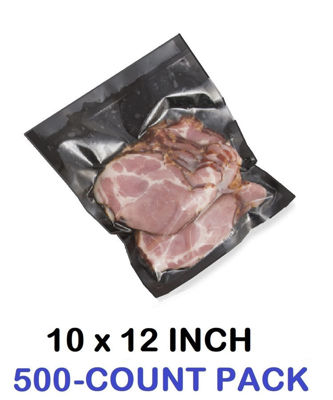 Picture of (10 x 12 Inch) Black-backed Vacuum Chamber Pouch (500-COUNT)