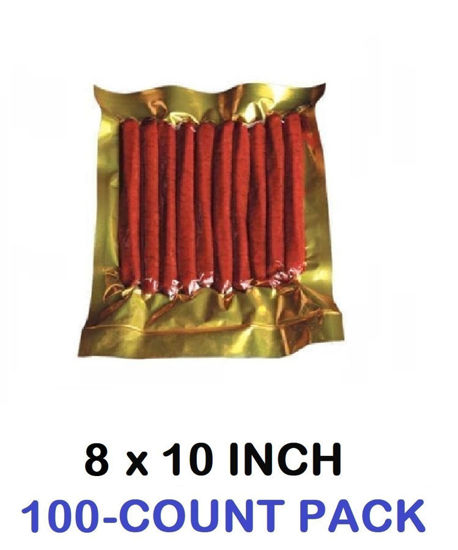 Picture of (8 x 10 Inch) Gold-backed Vacuum Chamber Pouch (100-COUNT)