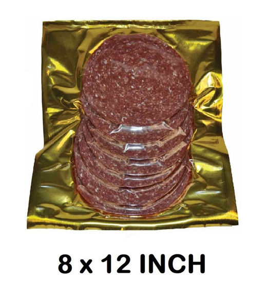 Picture of 8 x 12 INCH  Gold-backed Chamber Vacuum Pouch