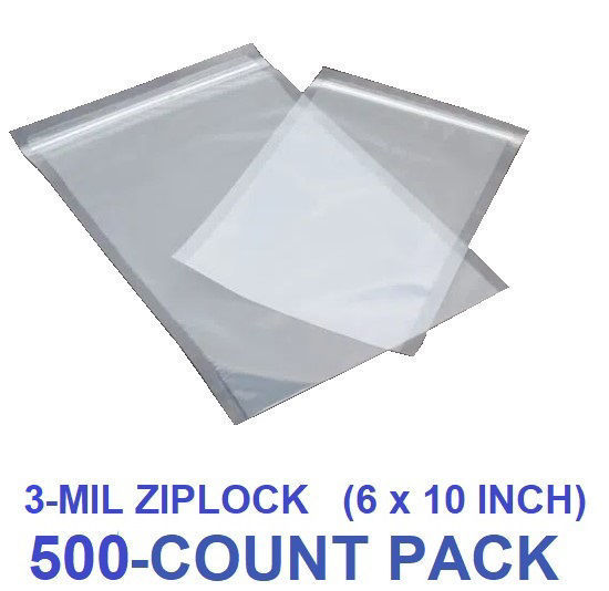 Picture of 3-MIL (6 x 10 Inch) Zip Seal Vacuum Chamber Pouch (500-COUNT)