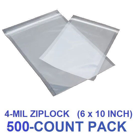 Picture of 4-MIL (6 x 10 Inch) Zip Seal Vacuum Chamber Pouch (500-COUNT)