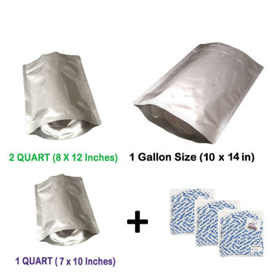 2 Gallon ShieldPro Mylar Bag - 5 Mils - 14x20