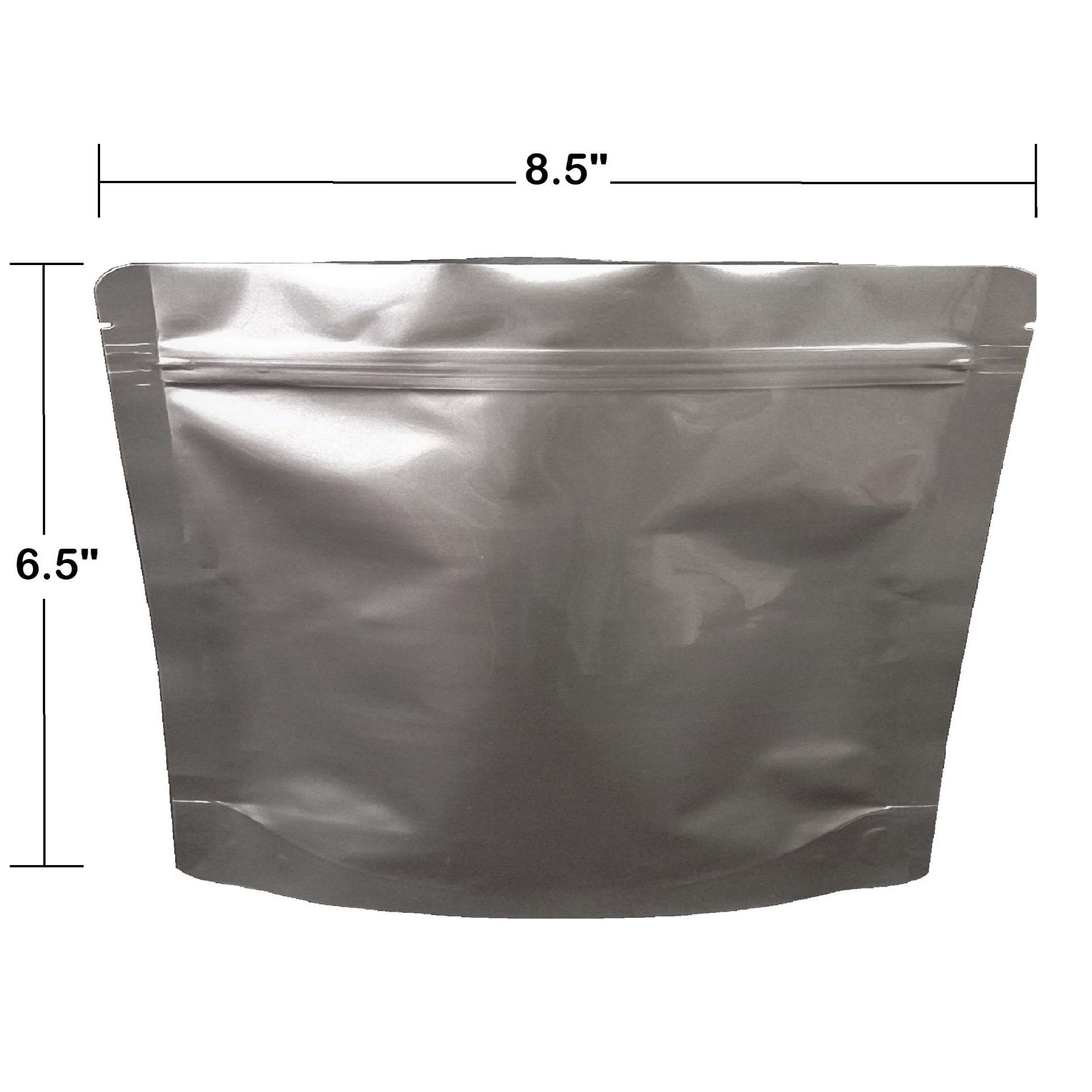 Picture of SINGLE MEAL POUCH 7-Mil Gusseted Zip Top Mylar Bag (100-COUNT)