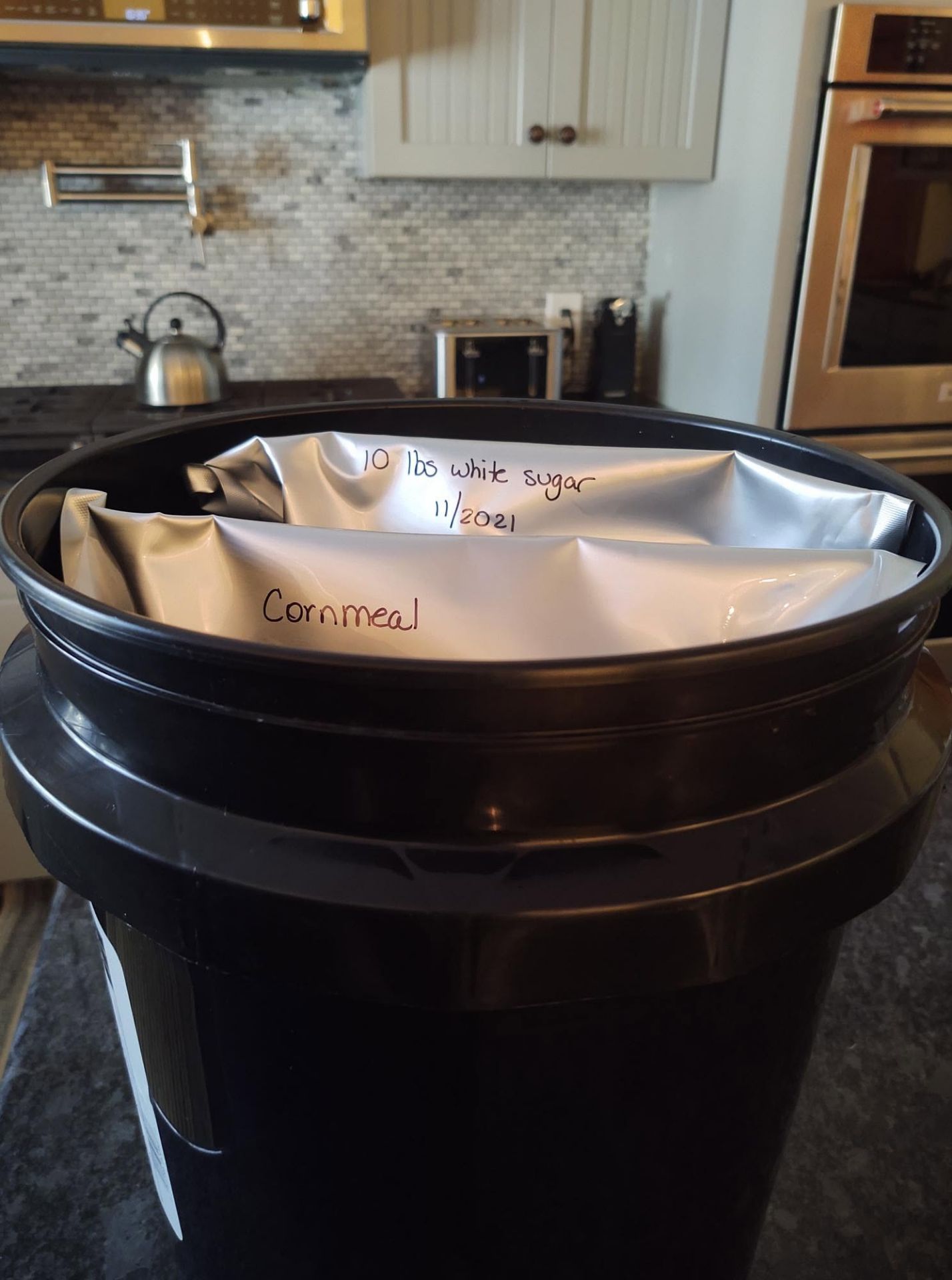 Picture of 2.5 Gallon 7-MIL Gusseted Zip Top Mylar Bags (50-COUNT)